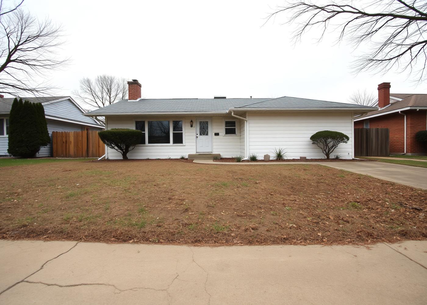 Luxury Front Entrance — before