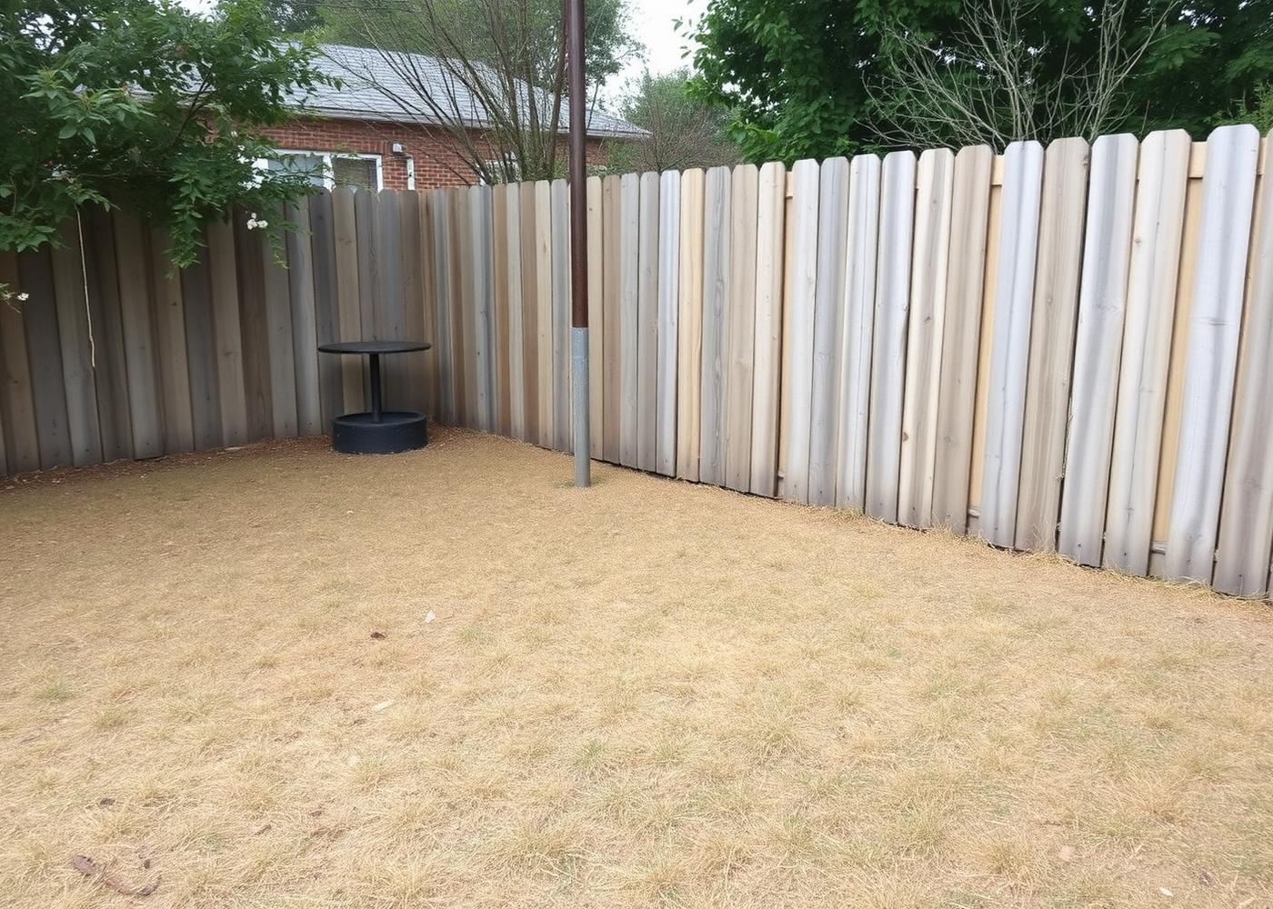 Outdoor Living Space — before